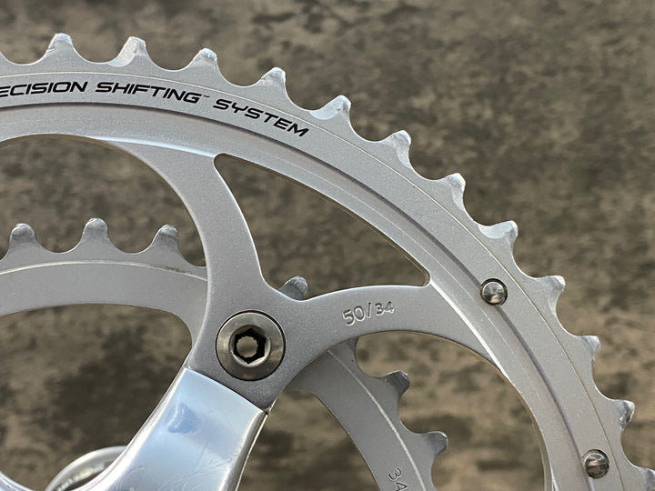JN012 カンパニョーロ Campagnolo ヴェローチェ Veloce 10 FC11-VLS240 クランクセット 172.5mm 52-36T シルバー BB イタリアン 36x24T