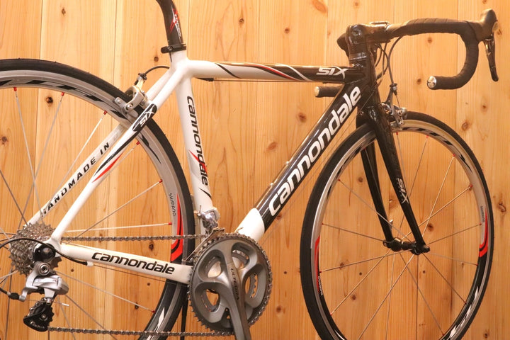 キャノンデール CANNONDALE システムシックス SYSTEMSIX 1 2008年頃 48サイズ シマノ アルテグラ 6700 10S カーボン ロードバイク 【芦屋店】