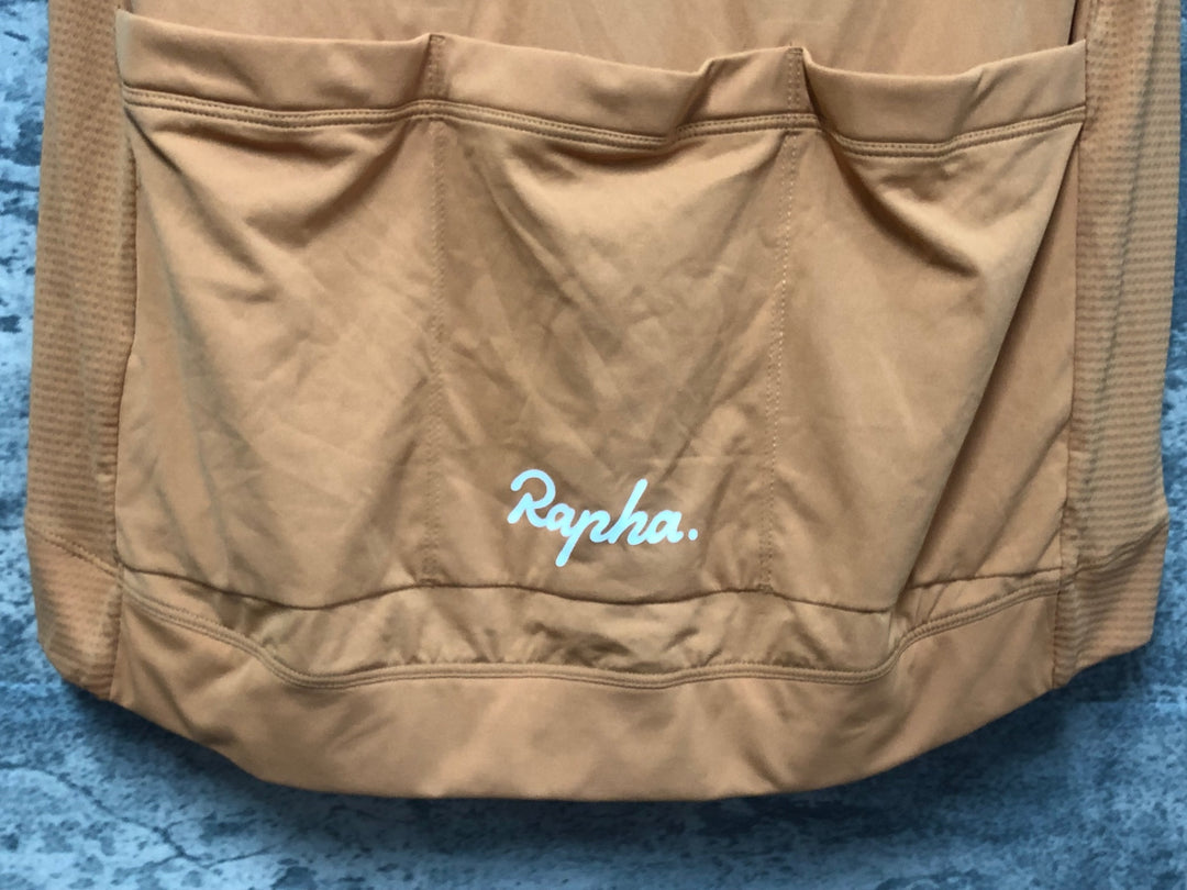 JV756 ラファ Rapha MEN'S CORE LIGHTWEIGHT JERSEY 半袖サイクルジャージ オレンジ XL