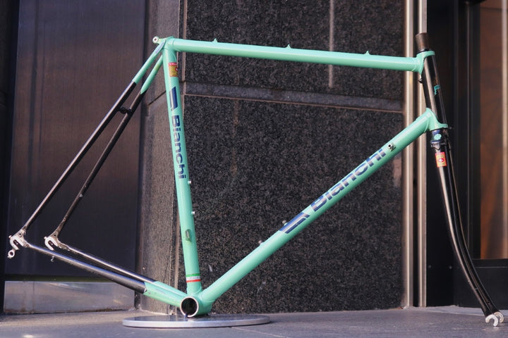 ビアンキ BIANCHI コロンバス COLUMBUS  SLX 1980年代 クロモリ フレームセット 【東京南麻布店】