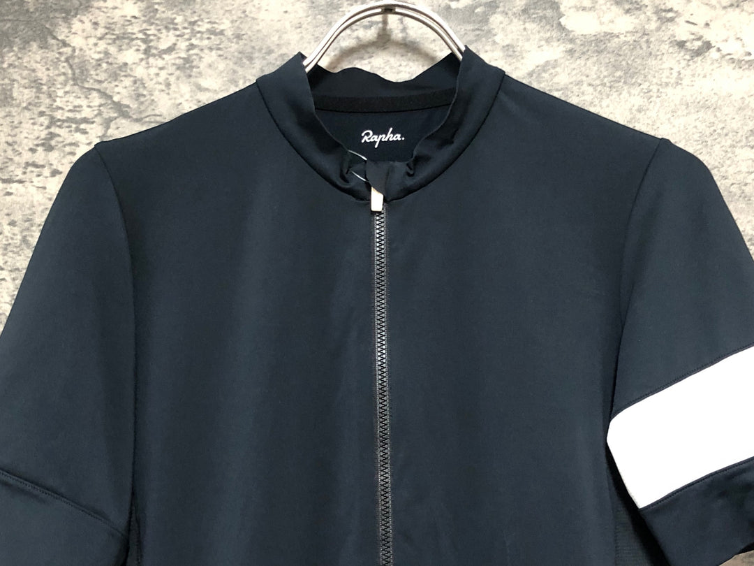 KM636 ラファ Rapha PRO TEAM TRAINING JERSEY 2 半袖 サイクルジャージ 黒 S