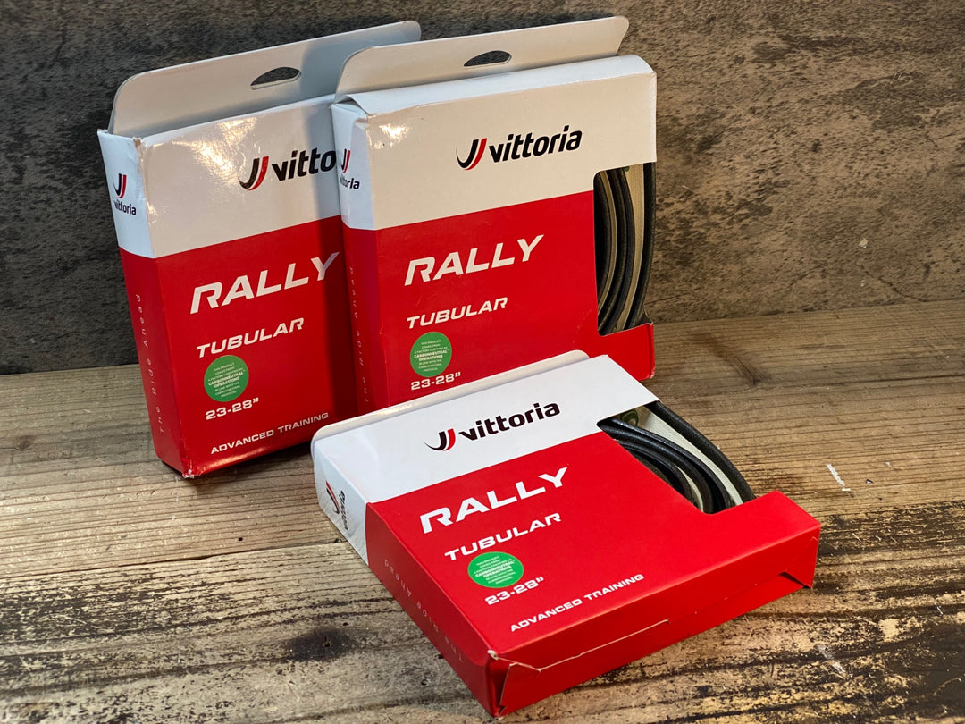 JS736 ビットリア vittoria ラリー RALLY チューブラー タイヤ 23-28 3本