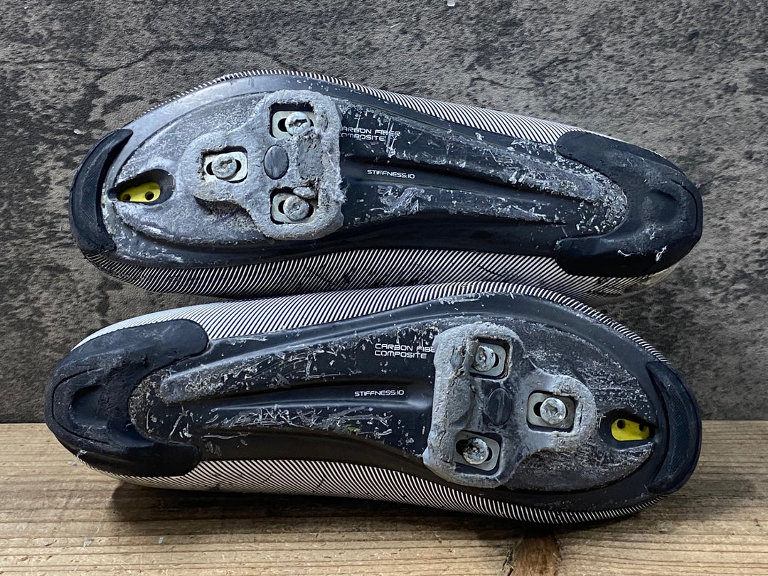KP335 シマノ SHIMANO RC7 SH-RC700-E W ビンディングシューズ 3穴 EU42E WIDE ※傷
