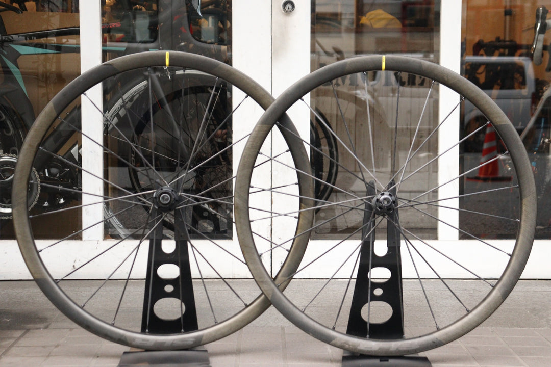 マヴィック MAVIC コスミック ディスク COSMIC SLR 32 DISC カーボン チューブレスレディ ホイールセット シマノ12/11S 【横浜店】