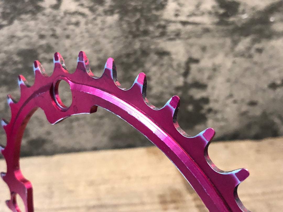 JO927 スギノ SUGINO サイクロイド Cycloid Super Hill Climb CY4-SHC 楕円 インナー チェーンリング 32T 赤 PCD110
