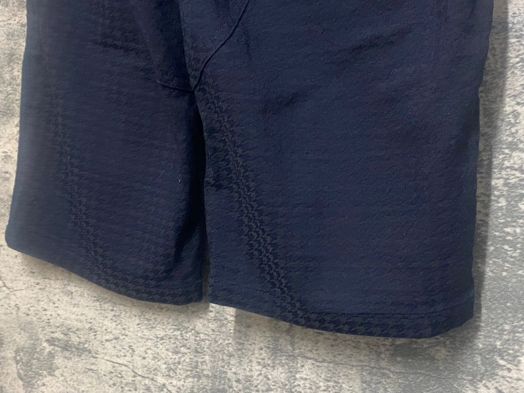 JO531 カペルミュール KAPELMUUR 児島デニム サイクルパンツ ハーフ 紺 千鳥 XS 未使用