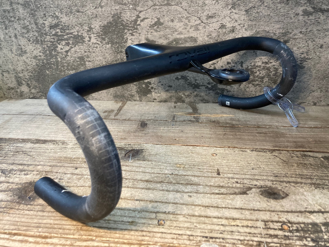 JN183 ロヴァール ROVAL ALPINIST COCKPIT 400x90mm -6° 一体型カーボンハンドル ※ブラケット部凹み ジャンク