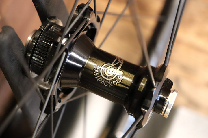 カンパニョーロ CAMPAGNOLO シャマル SHAMAL DUAL PROFILE カーボン チューブレス ホイールセット シマノ11S/12S 【東京南麻布店】