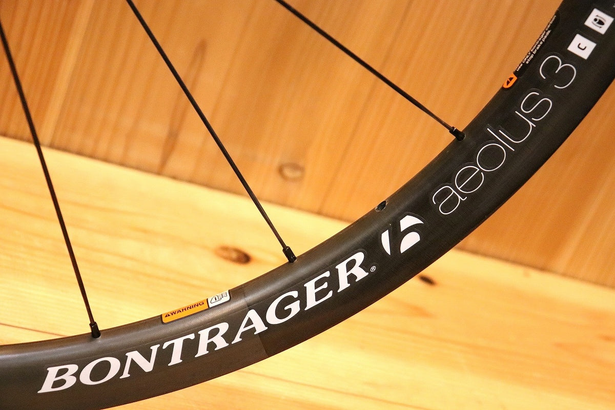 【美品】ボントレガー AEOLUS PRO3 TLR ホイール Bontrager Aeolus Pro 3 TLR Road Wheel - Trek Bikes