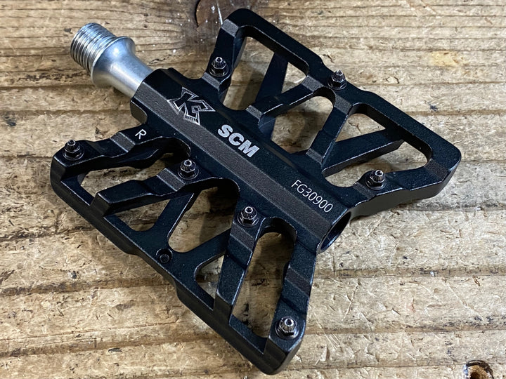 JZ280 KCNC アクティベート KPED12 フラットペダル 黒