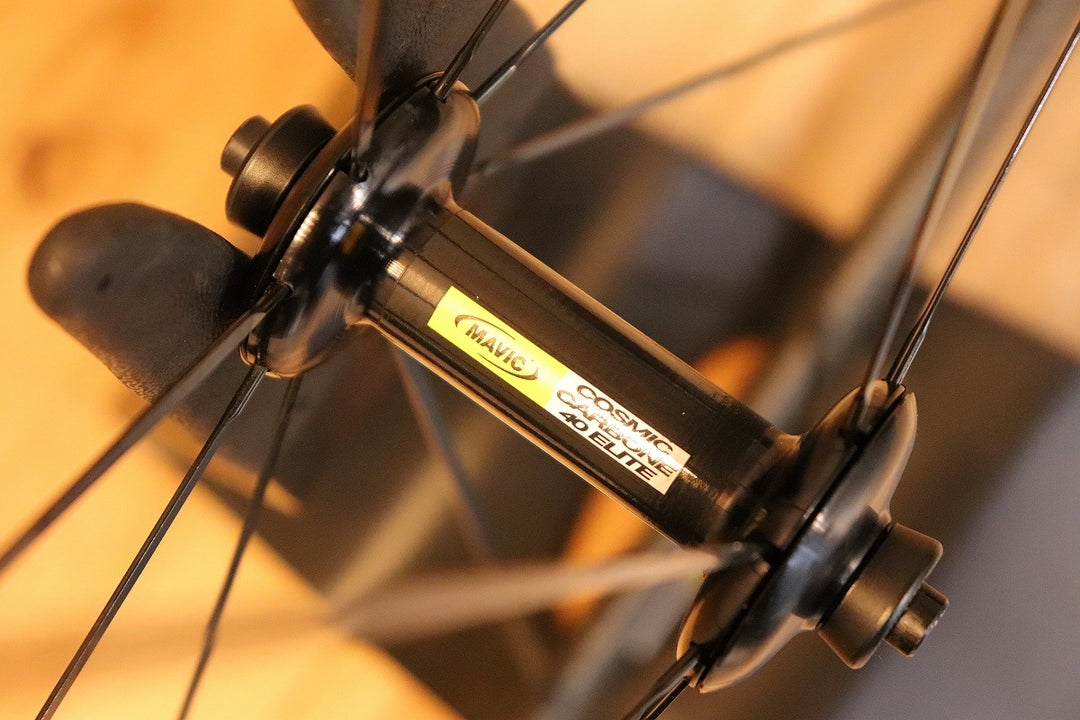 マヴィック MAVIC コスミック COSMIC CARBON 40 ELITE アルミ カーボン フロントホイール ナローリム 【芦屋店】