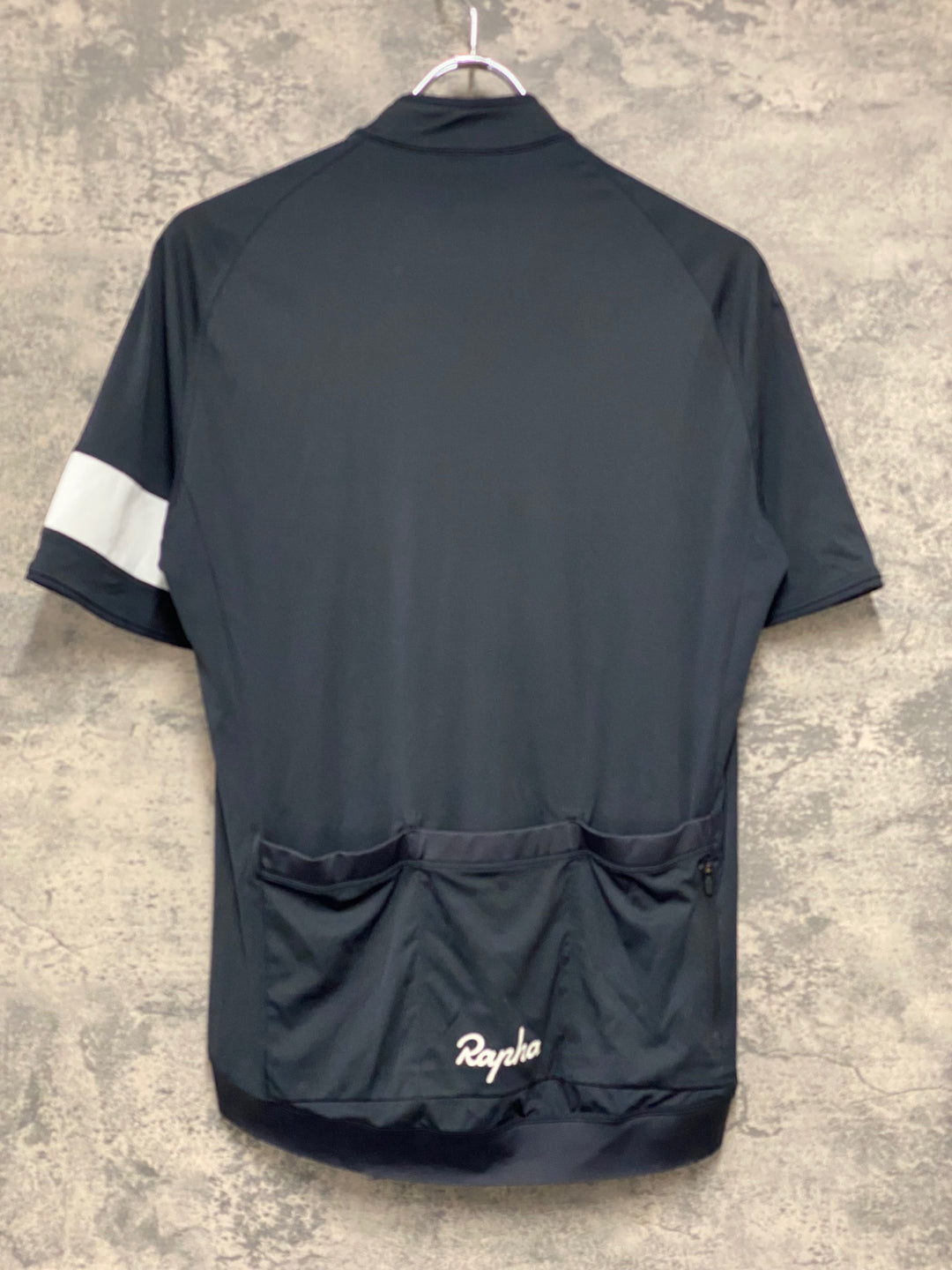 JU405 ラファ Rapha CORE JERSEY 半袖 サイクルジャージ 黒 L
