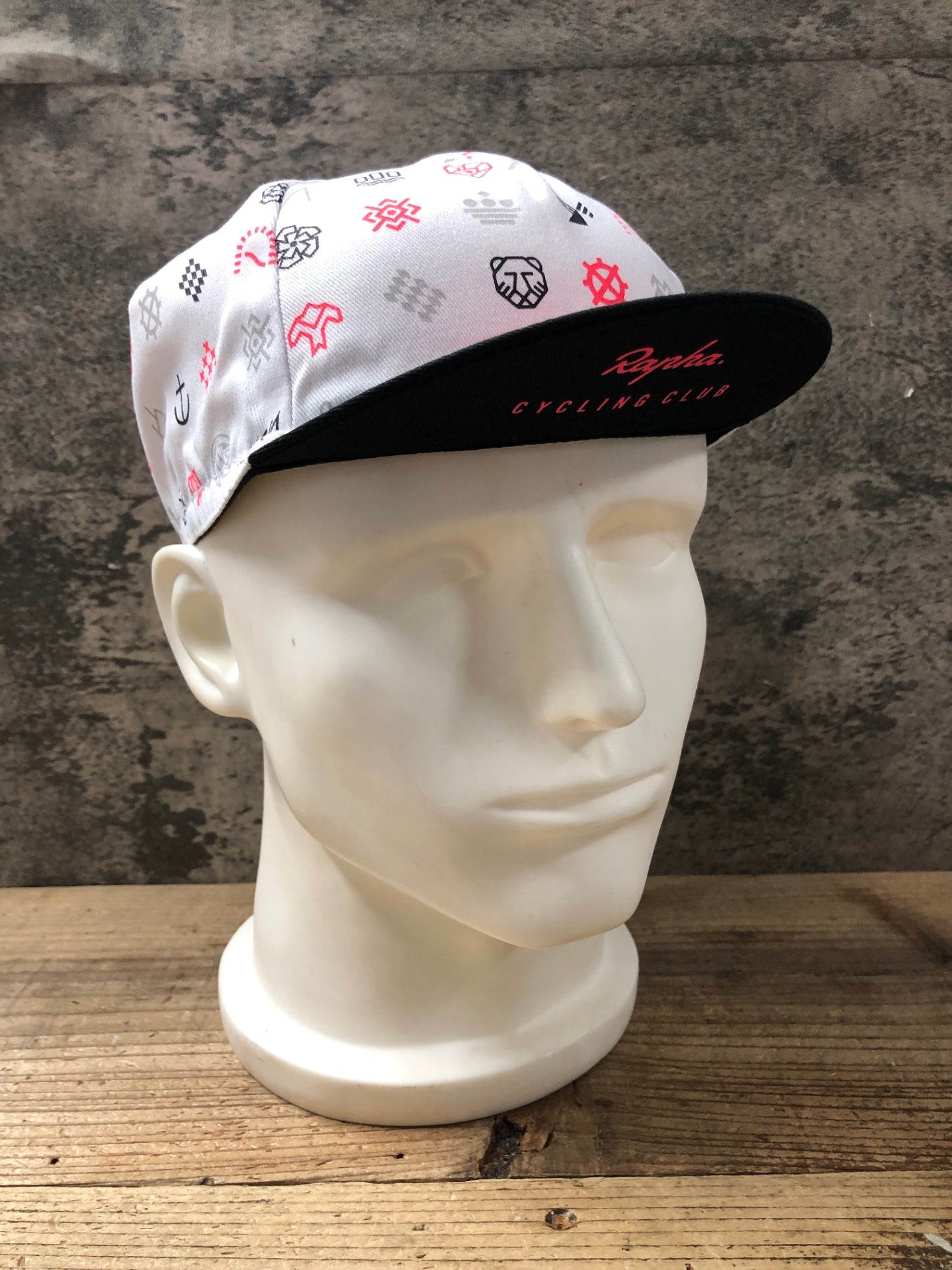 JZ487 ラファ RAPHA サイクルキャップ RCC 白黒 ピンク – BICI AMORE