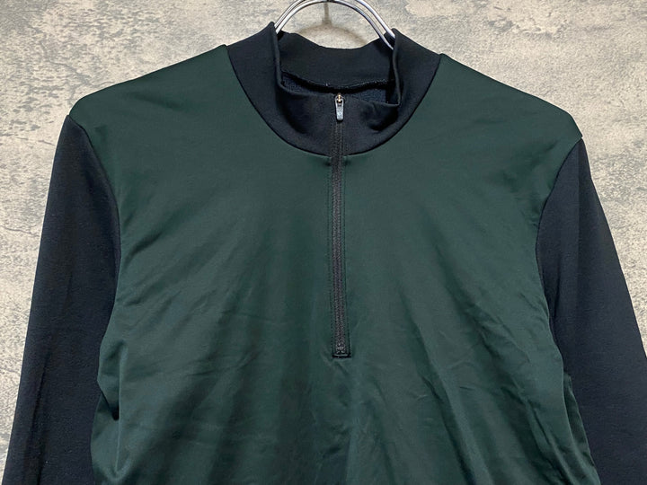 KJ189 パールイズミ PEARL iZUMi 長袖 ミドルレイヤー 緑 L