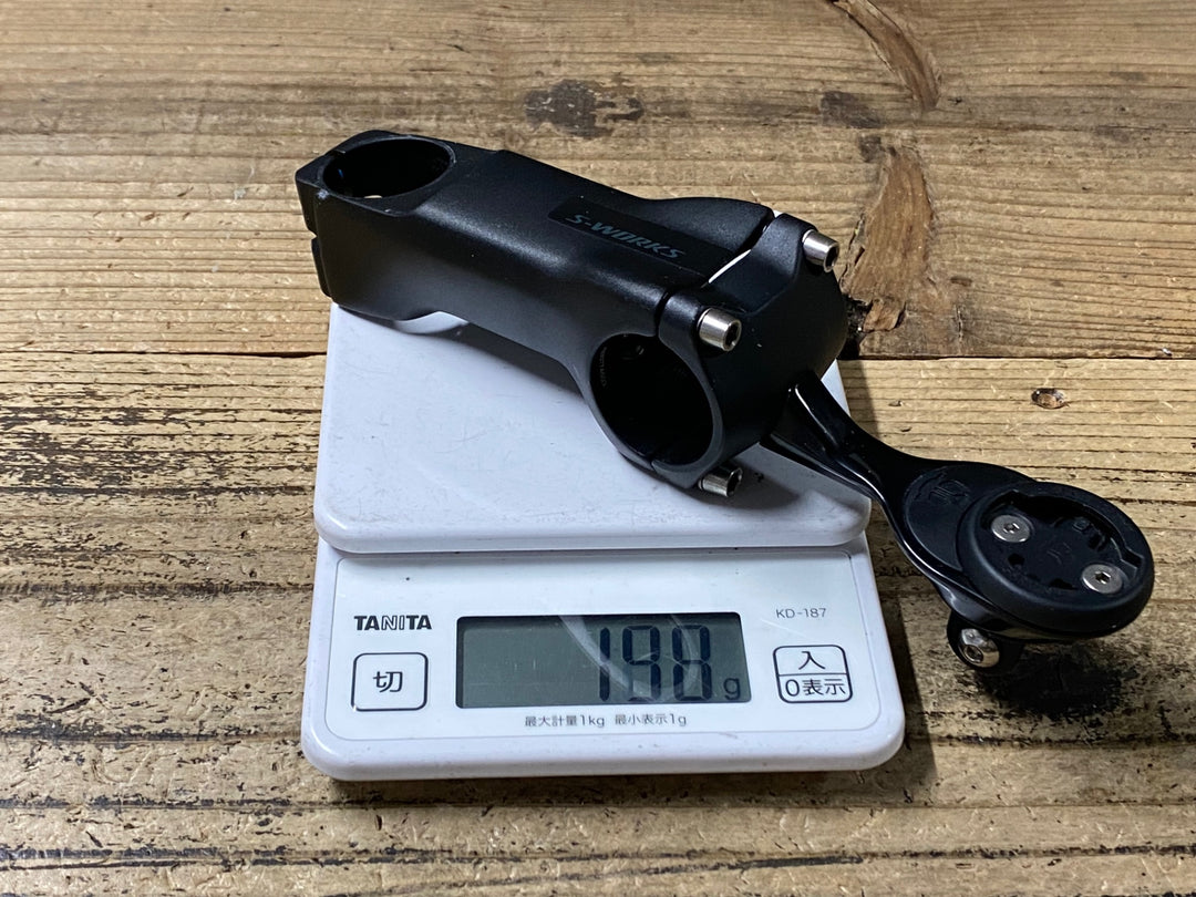 KC118 スペシャライズド SPECIALIZED S-WORKS TARMAC STEM 90mm 6° アルミ ステム サイコン/ライトマウント付属