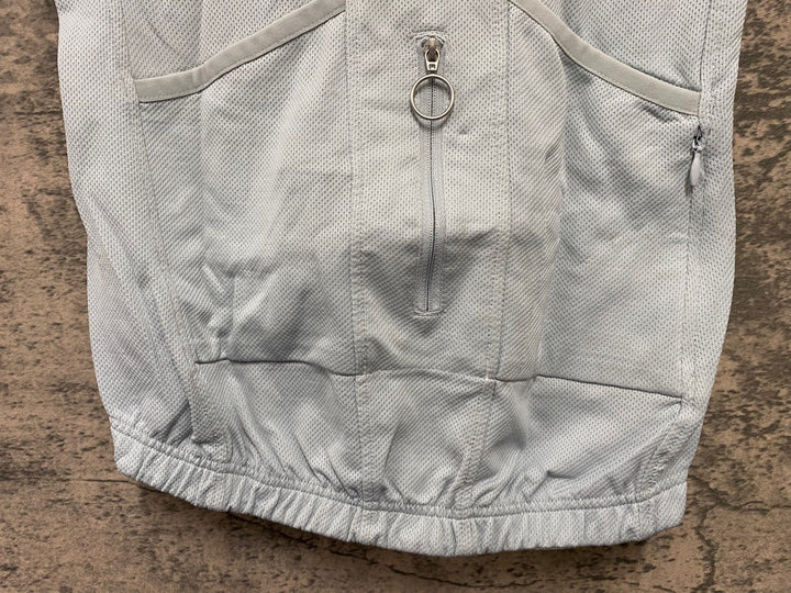 KD601 ラファ Rapha WOMEN'S LIGHTWEIGHT JERSEY サイクルジャージ グレー XS ※ほつれあり