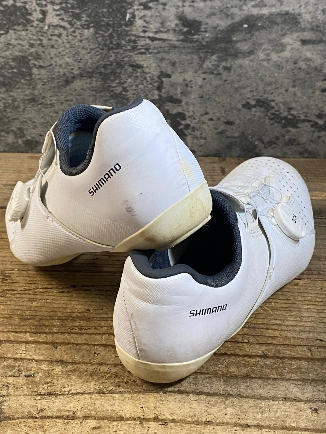 JP117 シマノ SHIMANO RC3 ビンディングシューズ EU37 SPD-SL 白