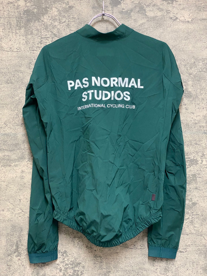 JN307 パスノーマルスタジオ PAS NORMAL STUDIOS 長袖 ウィンドブレーカー 緑 XS