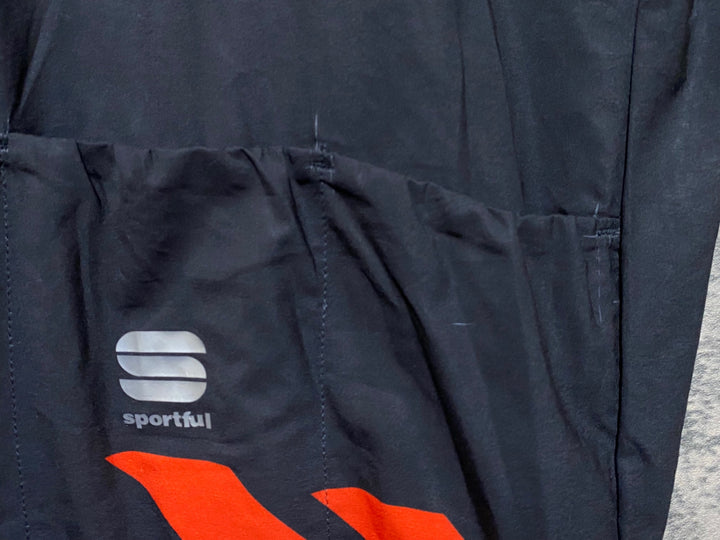 JN208 スポーツフル sportful 半袖 サイクルジャージ 黒 赤 M