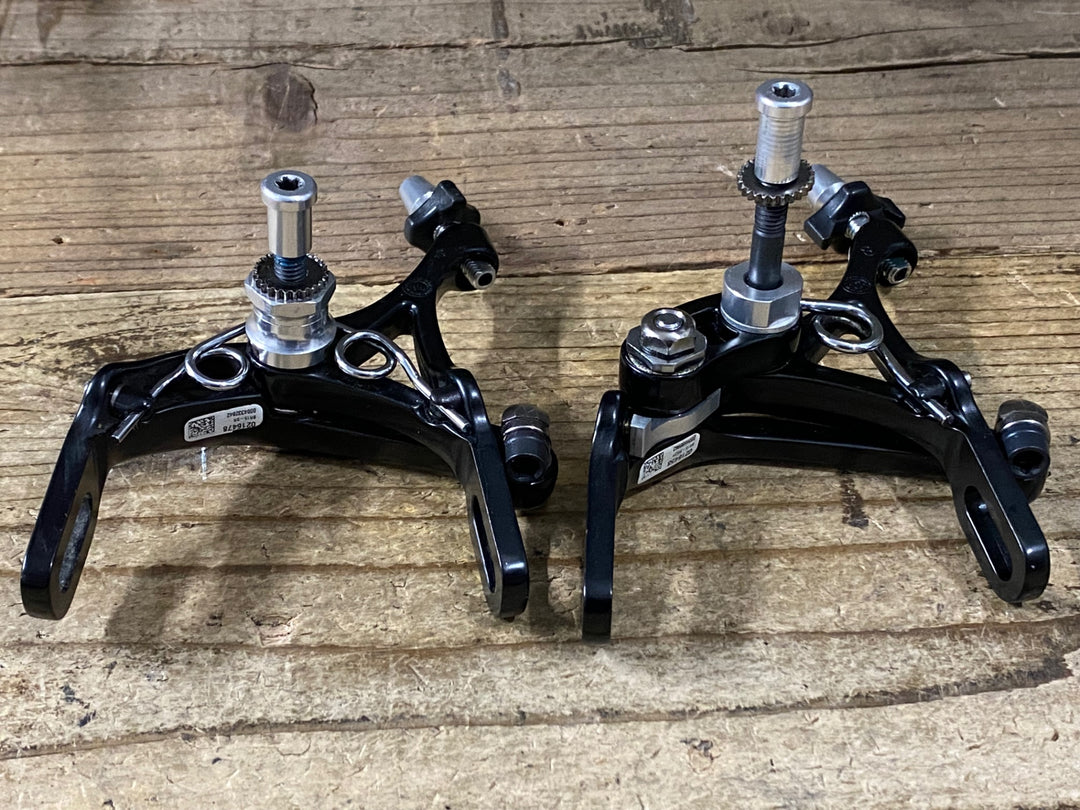 KA909 カンパニョーロ Campagnolo スーパーレコード SUPERRECORD ブレーキキャリパー シューホルダー無し 前後セット
