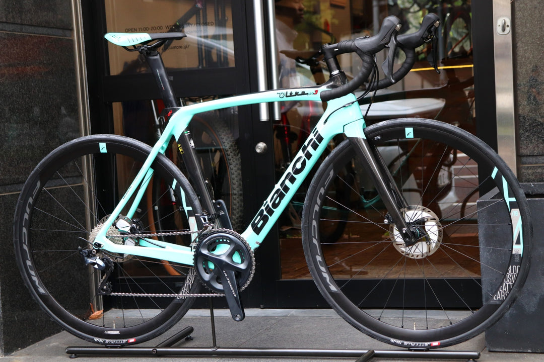 ビアンキ BIANCHI オルトレ OLTRE XR3 DISC 2021モデル 55サイズ シマノ アルテグラ R8020 11S カーボン ロードバイク 【東京南麻布店】