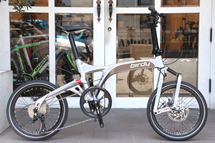 バーディー BIRDY スタンダード STANDARD Aurora Silver 2024モデル シマノ ソラ R3000 MIX 9S アルミ 折り畳み 小径車 ミニベロ 【横浜店】