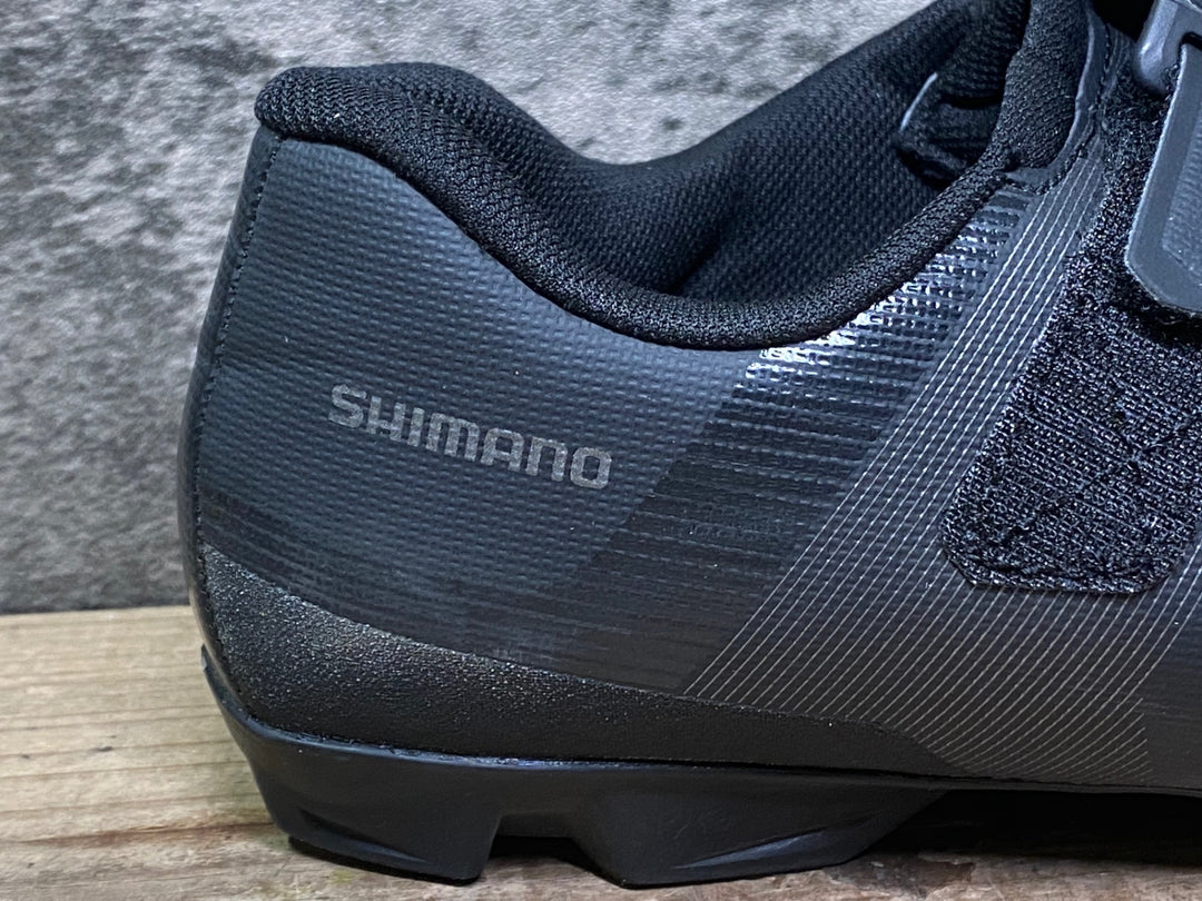 JP135 シマノ SHIMANO XC1 SHXC100M ビンディングシューズ 2穴 黒 EU42