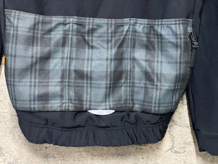 JG359 プロトンドパリ PELOTON DE PARIS Atlas Puffy Jacket 長袖 サイクルジャケット 黒 S 裏起毛