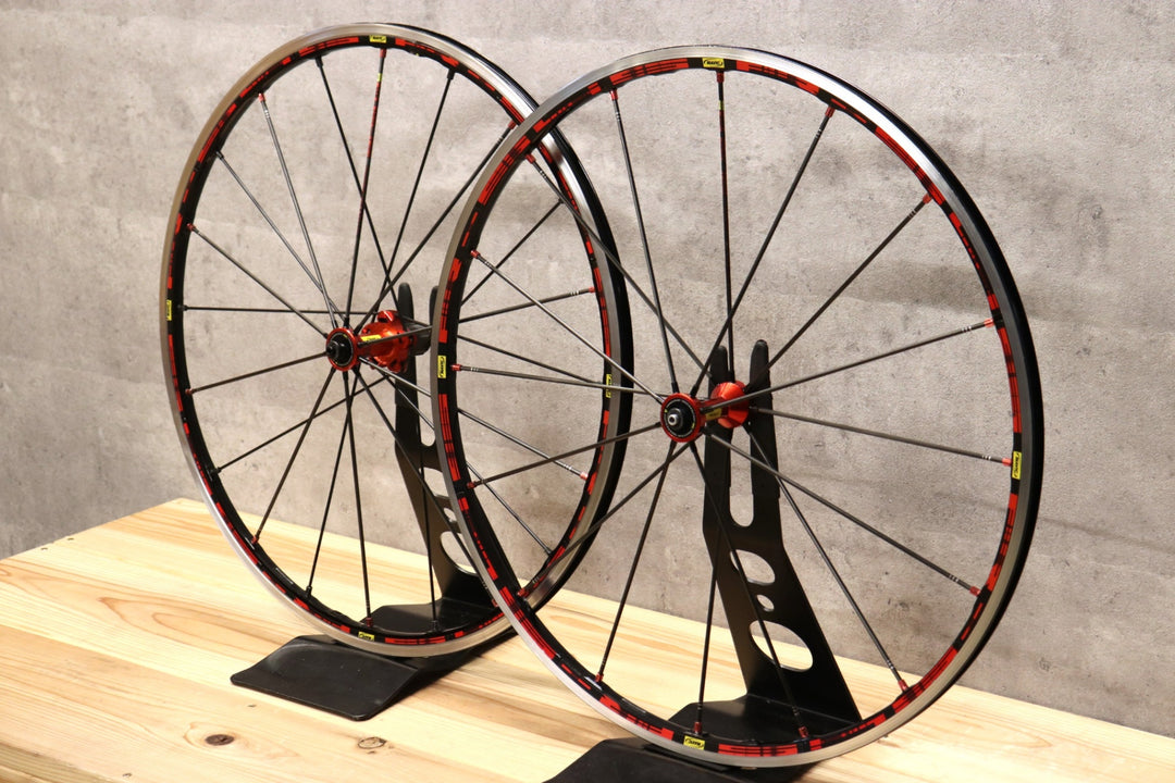 マヴィック MAVIC アールシス R-SYS アルミ クリンチャー ホイールセット シマノ12/11S ナローリム 15C 【さいたま浦和店】