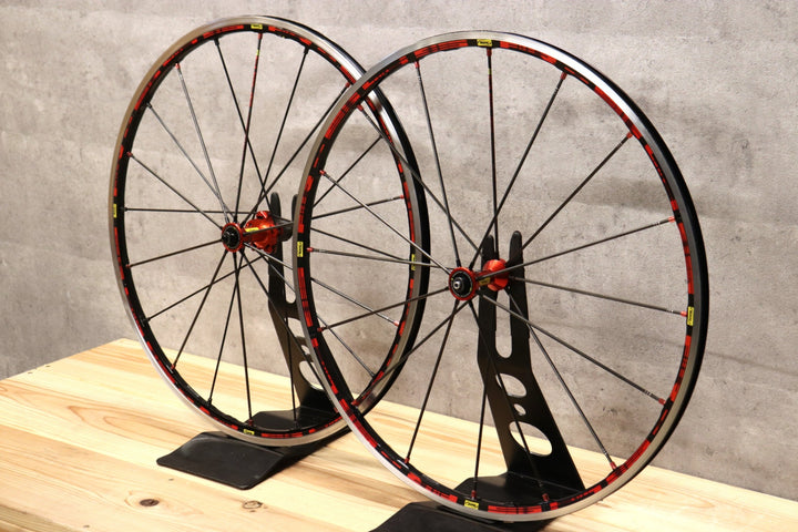 マヴィック MAVIC アールシス R-SYS アルミ クリンチャー ホイールセット シマノ12/11S ナローリム 15C 【さいたま浦和店】