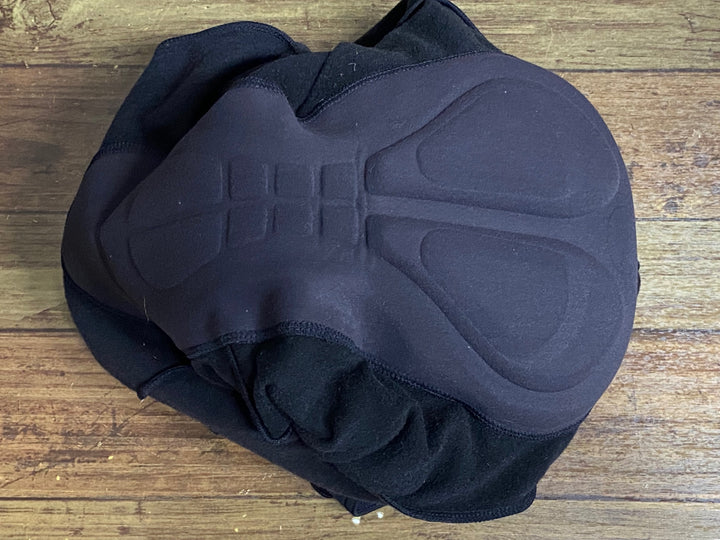 KP105 Fma design ビブタイツ 黒 L 裏起毛