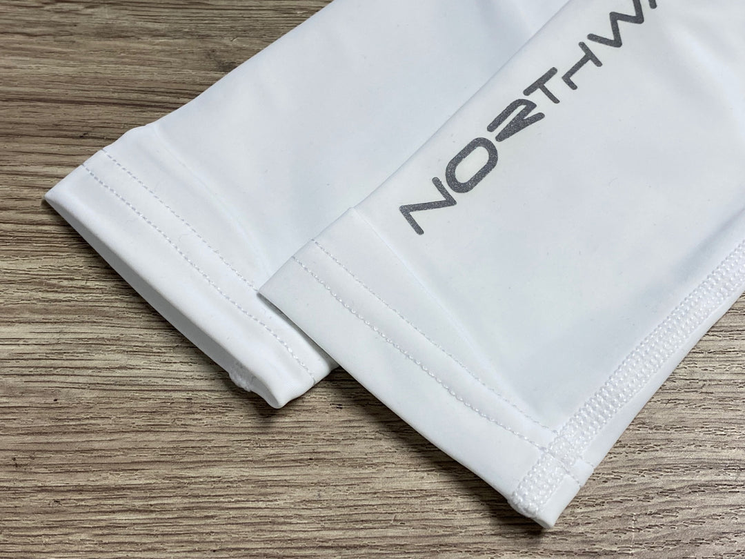 JU122 ノースウェーブ NORTHWAVE アームカバー 白 L/XL