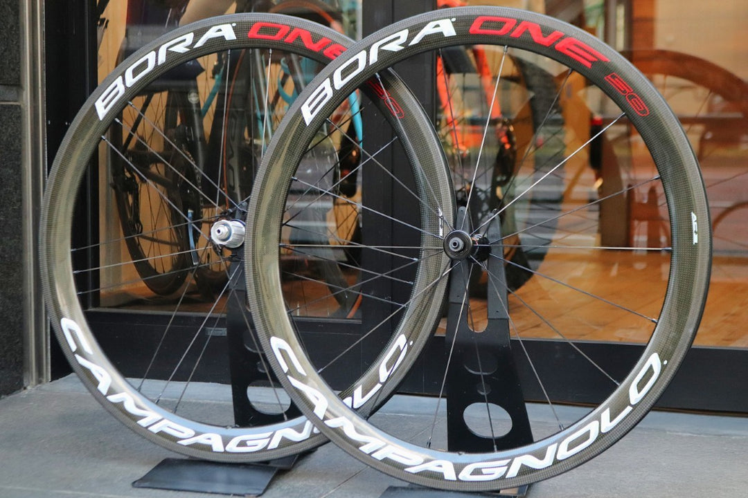 カンパニョーロ CAMPAGNOLO ボーラワン BORA ONE 50 AC3 カーボン クリンチャー ホイールセット シマノ12/11S 【東京南麻布店】