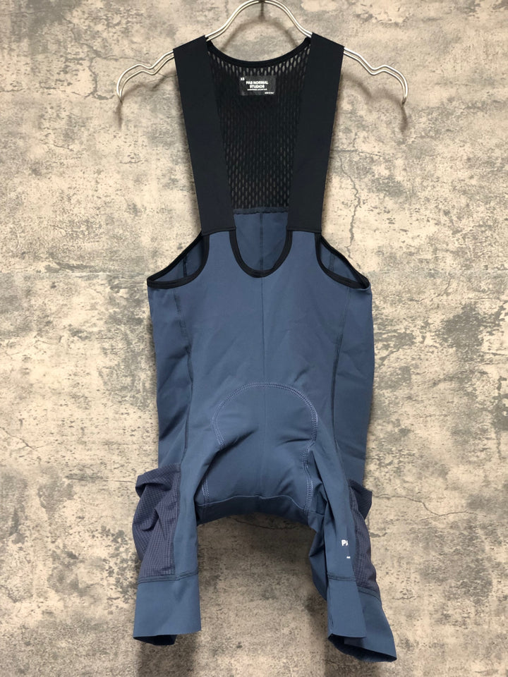 KK144 パスノーマルスタジオ PAS NORMAL STUDIOS ESCAPISM CARGO BIBS ビブショーツ 紺 XS