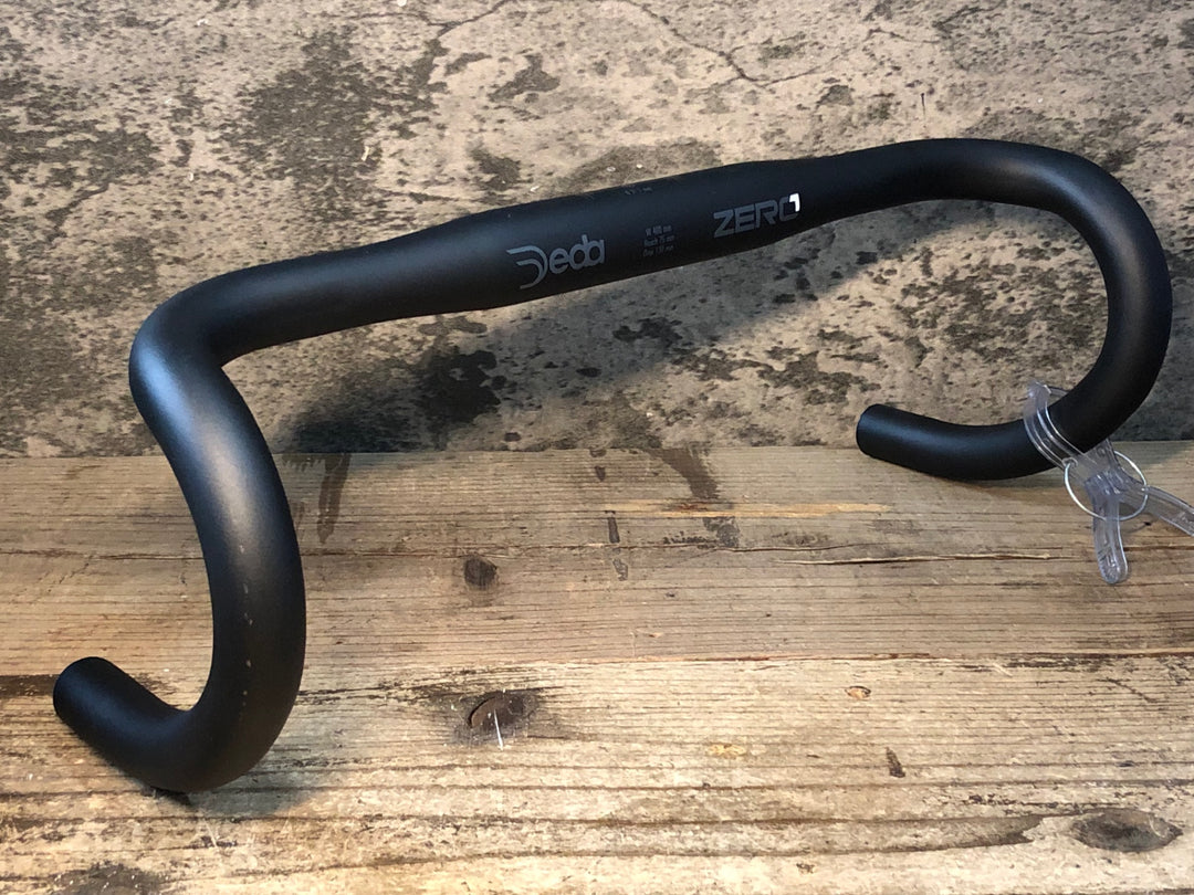 JS809 デダ Deda ZERO1 アルミ ドロップハンドル Φ31.7 ブラケット外-外400mm