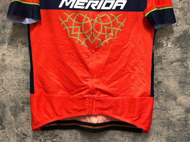 KE187 スポーツフル sportful 半袖 サイクルジャージ 赤 XXL BAHRAIN MERIDA