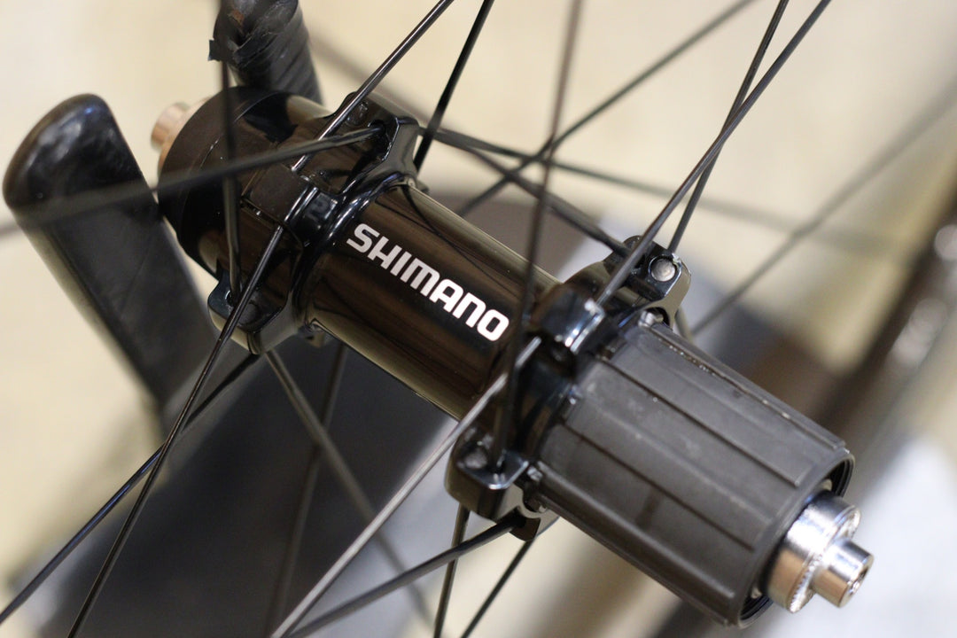 シマノ SHIMANO WH-RS81 C24 アルミ カーボンラッピング ホイールセット シマノ 12/11S 【立川店】