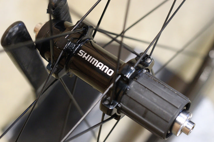シマノ SHIMANO WH-RS81 C24 アルミ カーボンラッピング ホイールセット シマノ 12/11S 【立川店】