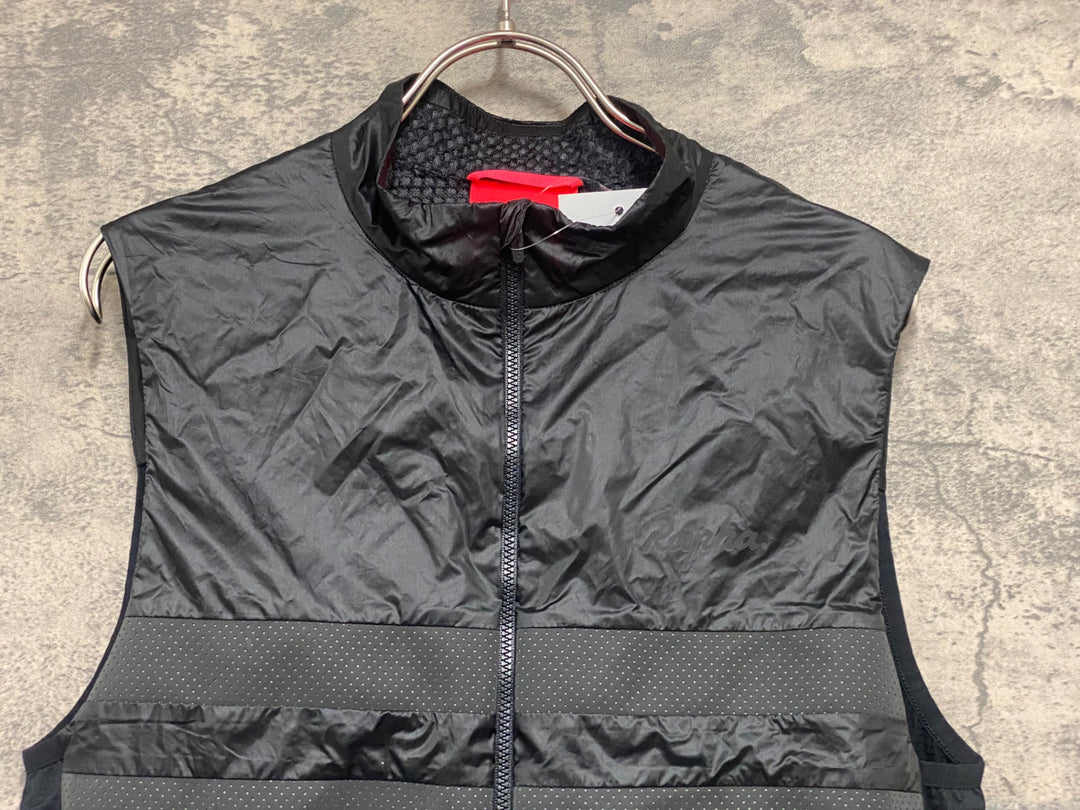 KG546 ラファ Rapha MEN'S BREVET INSULATED GILET サイクルベスト ジレ 黒 L