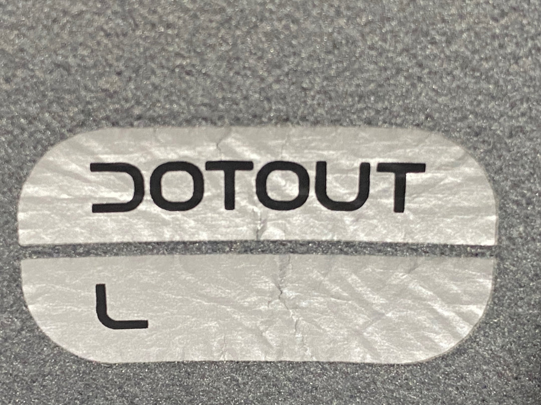 JK842 ドットアウト DOT OUT 長袖サイクルジャケット 赤 L 裏起毛 汚れアリ