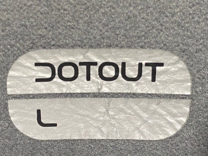 JK842 ドットアウト DOT OUT 長袖サイクルジャケット 赤 L 裏起毛 汚れアリ