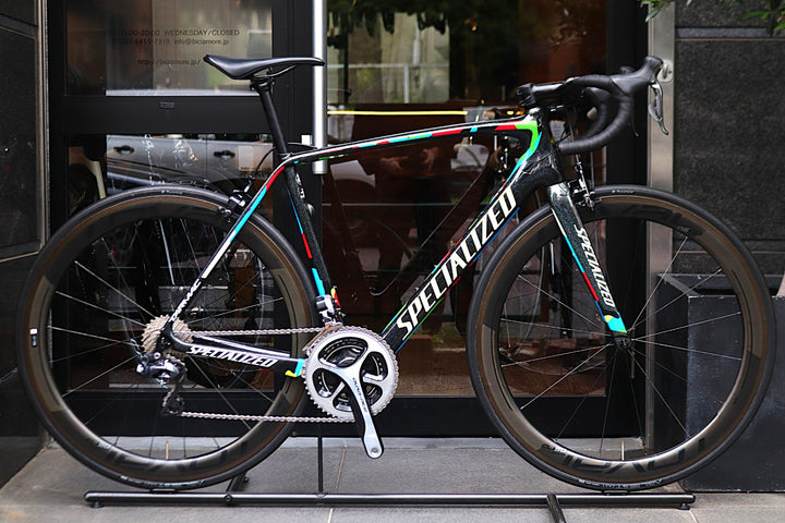スペシャライズド SPECIALIZED ターマック TARMAC COMP SL5 SAGAN 2017モデル 56サイズ シマノ デュラエース 9070 MIX Di2 11S カーボン ロードバイク 【東京南麻布店】