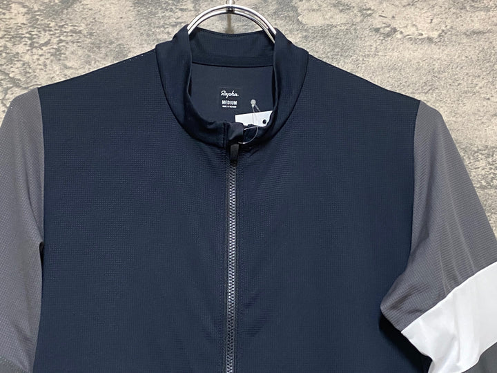 KO102 ラファ Rapha PRO TEAM TRAINING JERSEY 半袖 サイクルジャージ 黒 M