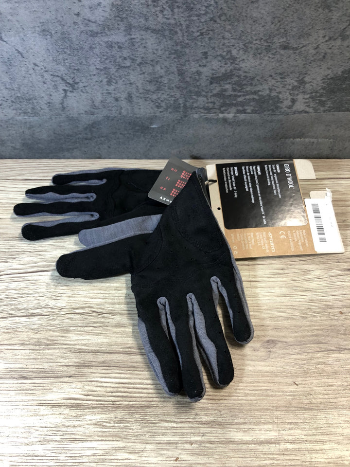 JR819 ジロ GIRO D’WOOL グローブ Mサイズ グレー 未使用品