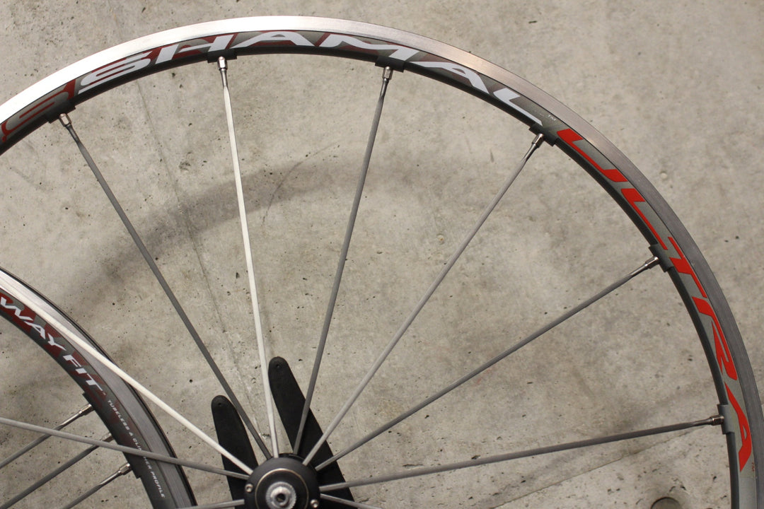 カンパニョーロ CAMPAGNOLO シャマルウルトラ チタンカラー SHAMAL ULTRA アルミ クリンチャー ホイールセット カンパ11/12S 【福岡店】