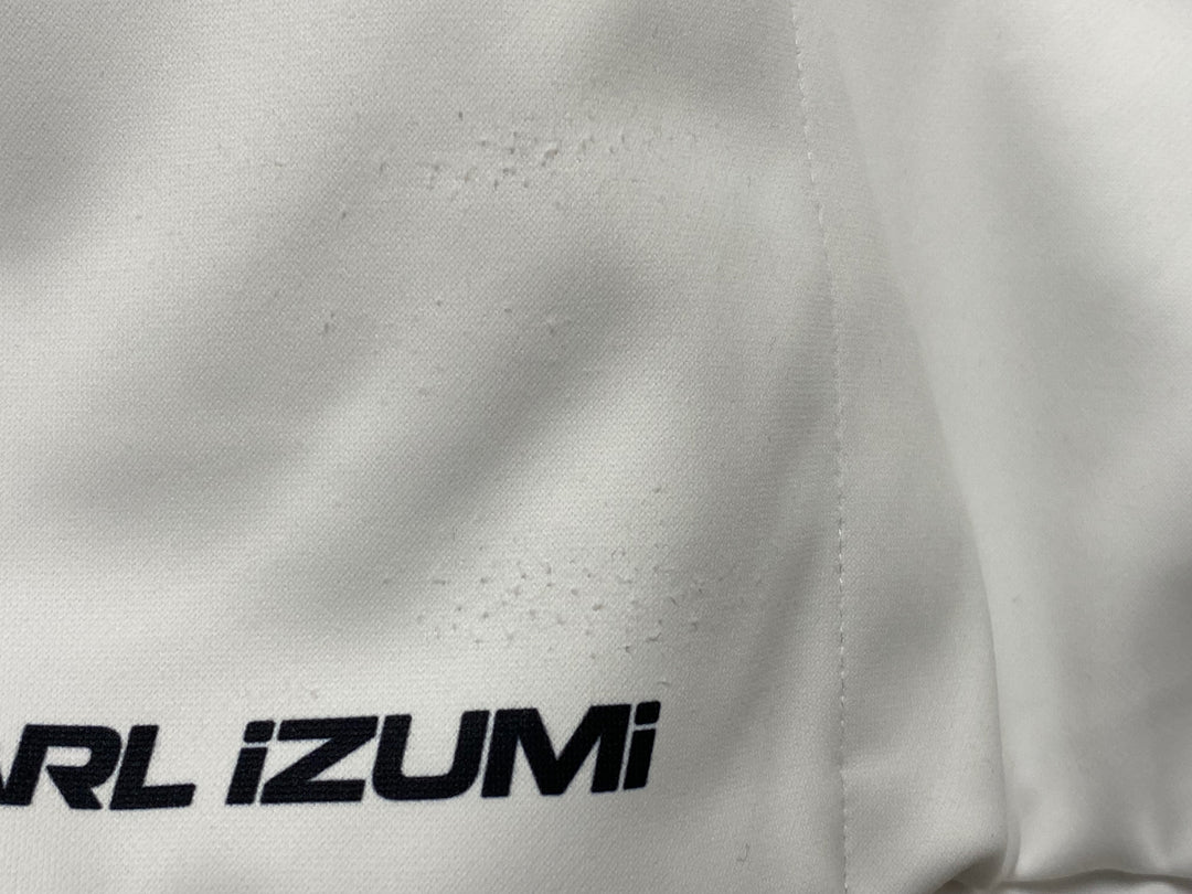 JS983 パールイズミ PEARL iZUMi 長袖 サイクルジャージ 黒 白 BL 裏起毛