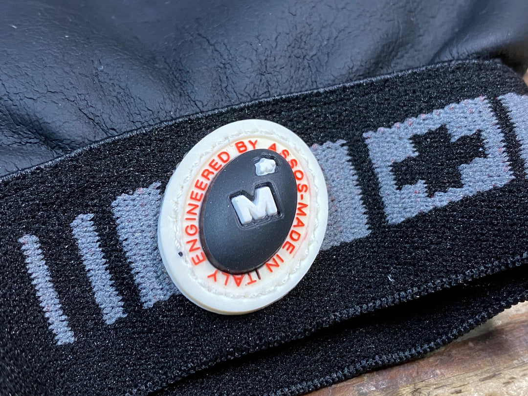 JT514 アソス ASSOS Lobster Shell Gloves 長指 グローブ 黒 M 裏起毛