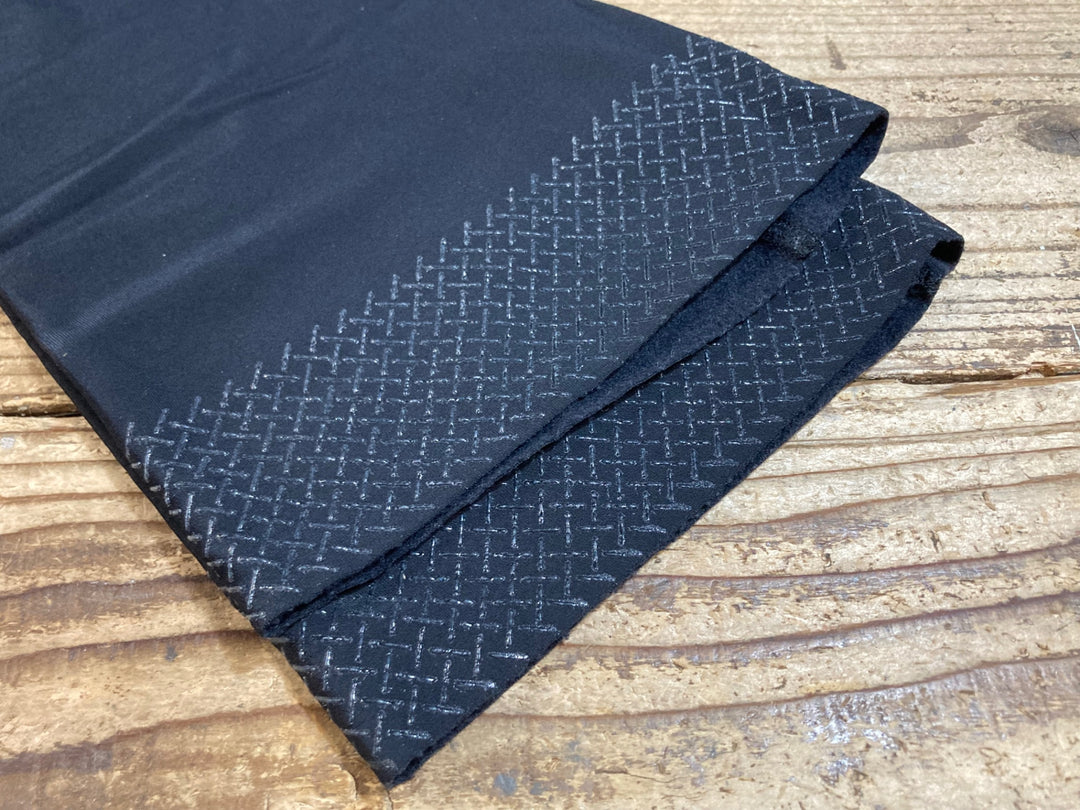 KA588 パスノーマルスタジオ PAS NORMAL STUDIOS CONTROL KNEE WARMER ニーウォマー 黒 L 裏起毛