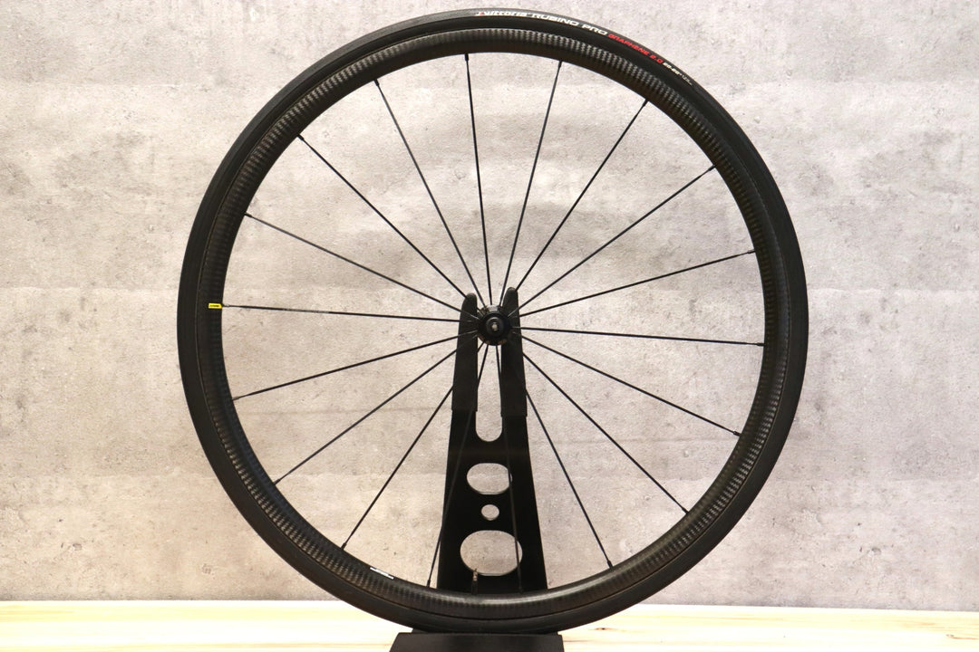 マヴィック MAVIC キシリウム KSYRIUM PRO CARBON SL T カーボン チューブラー ホイール シマノ11/12S フロントのみ 【さいたま浦和店】