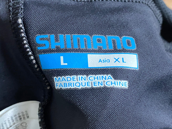 JR663 シマノ SHIMANO ビブショーツ 黒 L